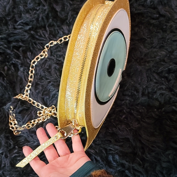 *SOLD * Nila Anthony glitter eyeball purse - Picture 2 of 9